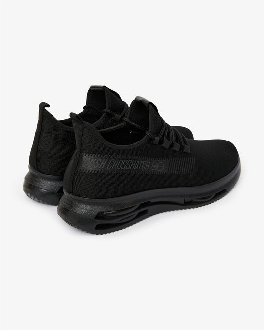 Matfen Flyknit Trainers Black