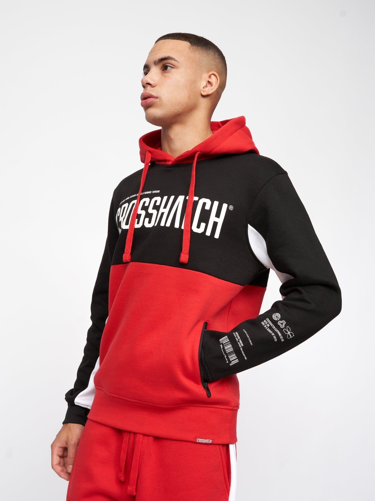 Red Sweatshirt Red And Black Outfits For Guys Best Red Hoodie Men