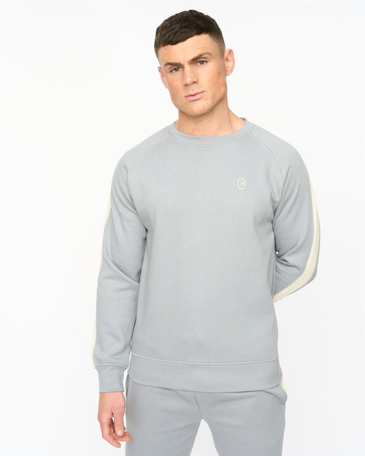 Cresswill Crew Sweat Steel Blue