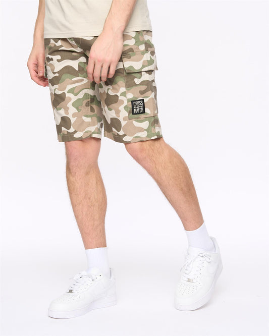 Camtort Camo Shorts Pebble