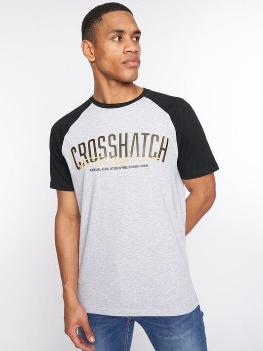 Plotmar T-Shirt Black/Light Grey Marl