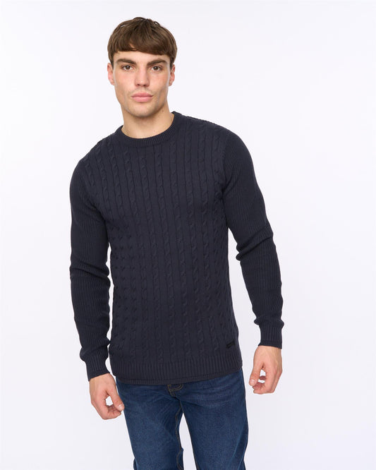 Kabstars Cable Knit Navy