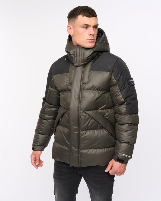 Camptor Panel Jacket Olive