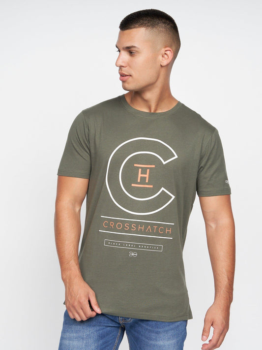 Univarsity T-Shirt 2pk Olive/Grey
