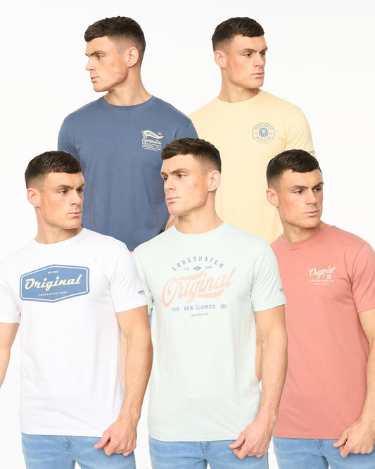 Tryplex T-Shirt 5pk Assorted