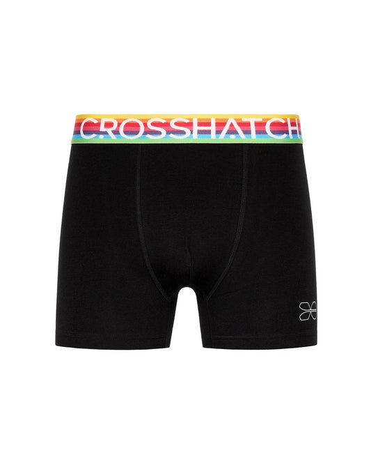 Rainbow Mix Boxers 3pk Black Mix