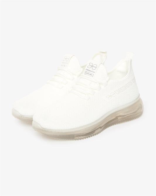 Matfen Knit Trainers White