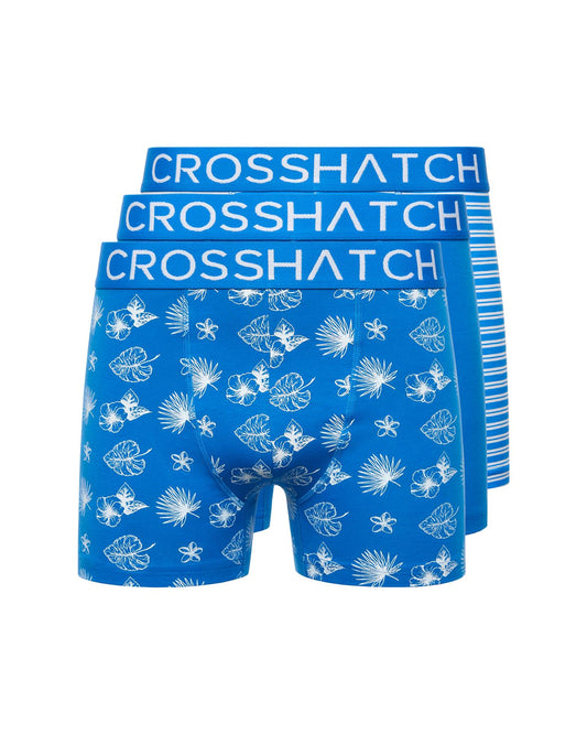 Hovland Boxers 3pk Directoire Blue