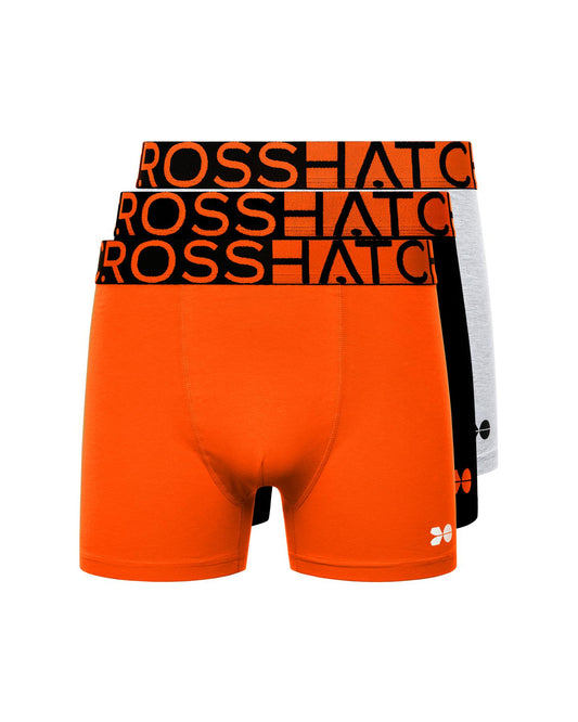 Dumas Boxers 3pk Red Orange