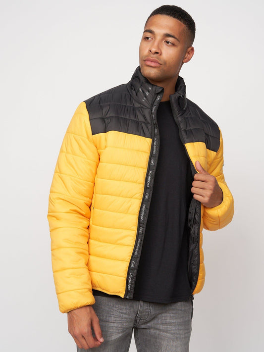 Presnell High Neck Jacket Yellow
