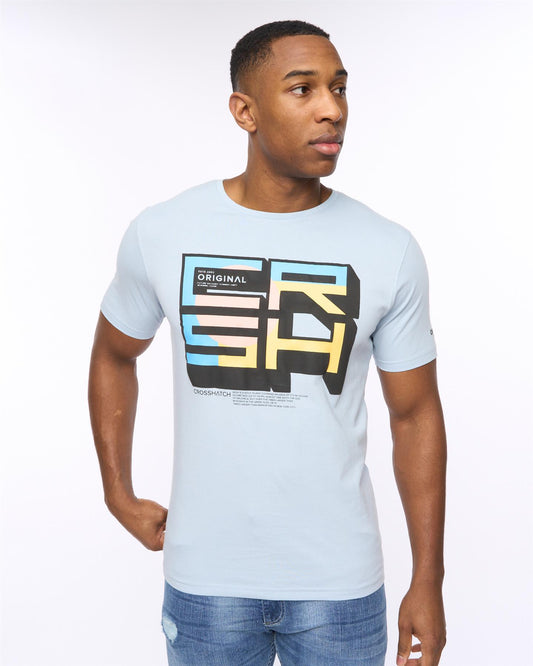 Boxvibe T-Shirt Sky Blue