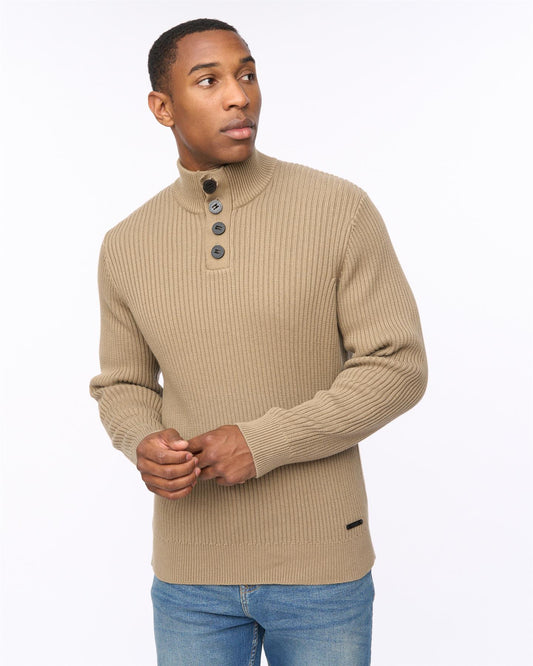 Wellburys Chunky Knit Taupe