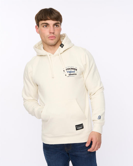Motocross Hoodie Light Stone