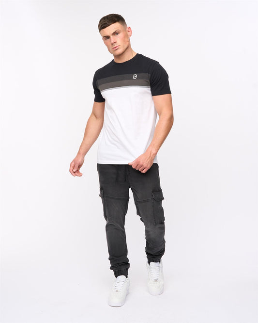 Malimore Cargo Cuff Jeans Black Wash