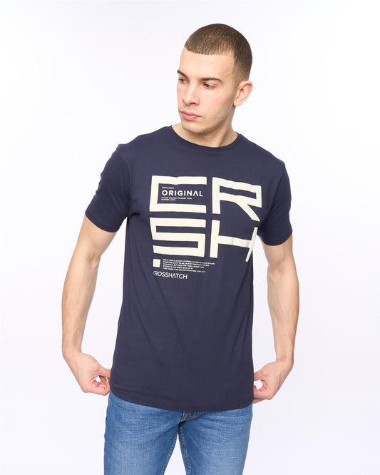 Squarebox T-Shirt Navy