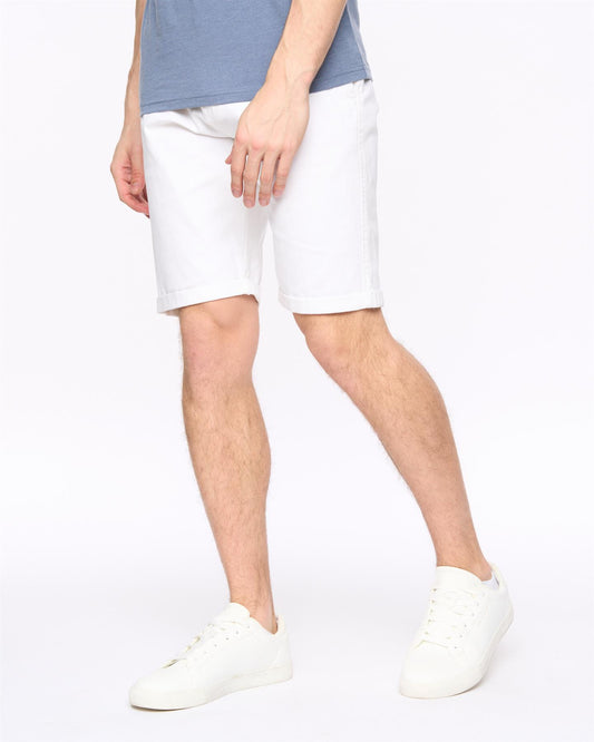 Sinwood Chino Shorts White
