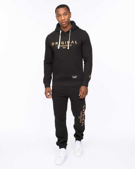 Jamals Hoodie & Joggers Set Black
