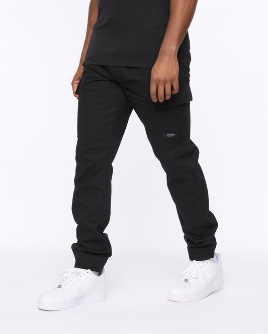 Utilate Elastic Waist Cargos Black