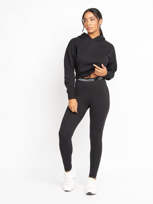 Ladies Jacklight Hoodie Black