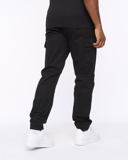 Utilate Elastic Waist Cargos Black