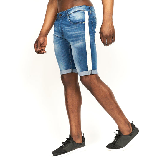 Playmore Denim Shorts Stone Wash