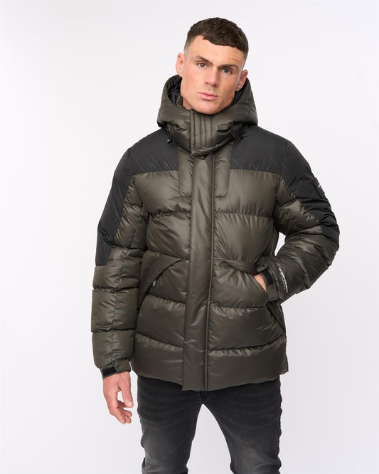 Camptor Panel Jacket Olive