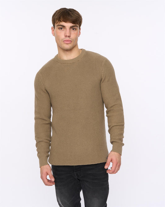 Jampster Crew Knit Taupe