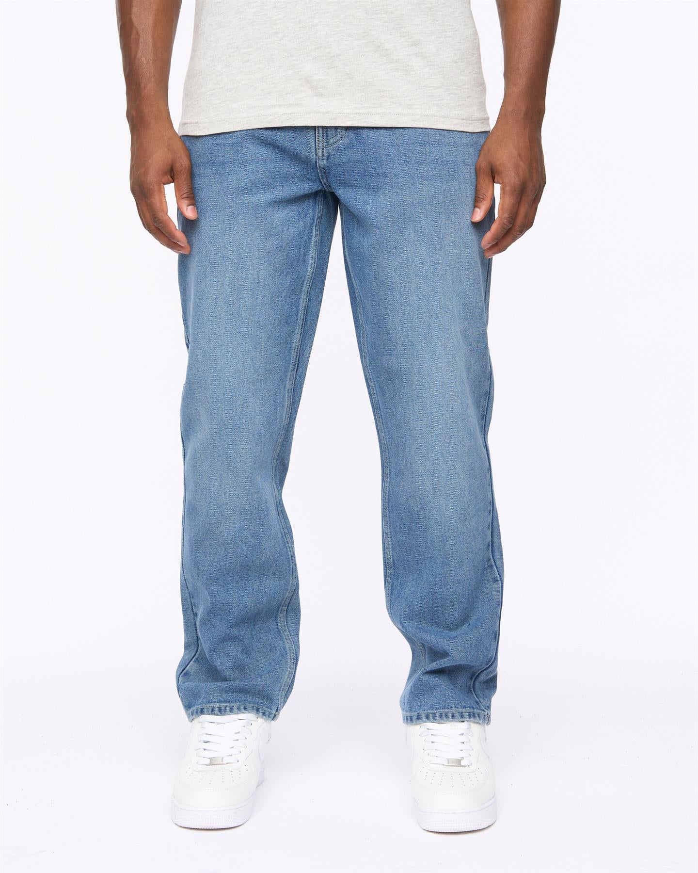 Tillman Baggy Jeans Stone Wash – Crosshatch - Main Image