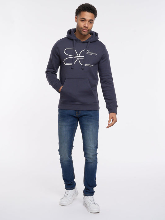 Cutups Hoodie Navy