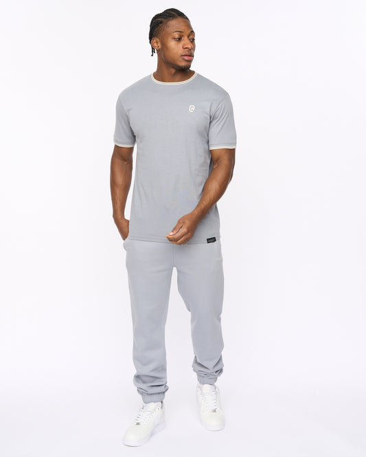 Preece T-Shirt & Jogger Steel Blue