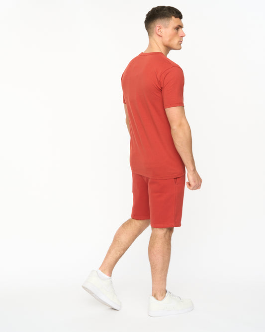 Kensby T-Shirt & Jog Short Red