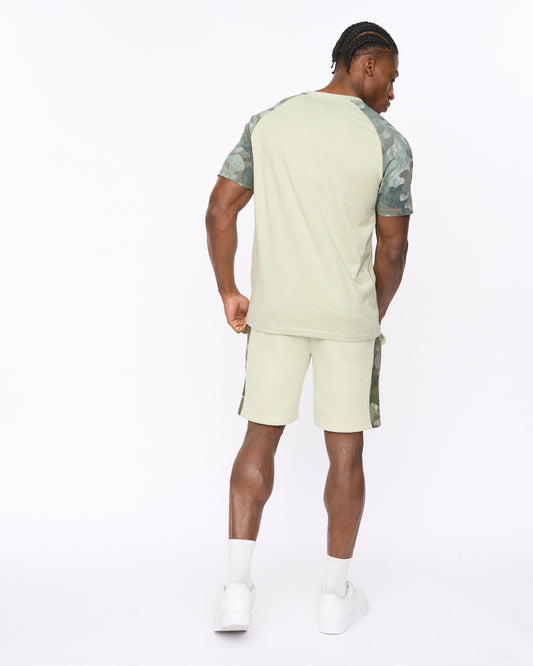 Branton T-Shirt & Short Light Olive
