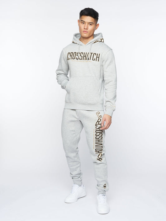 Doddington Hoodie Light Grey Marl