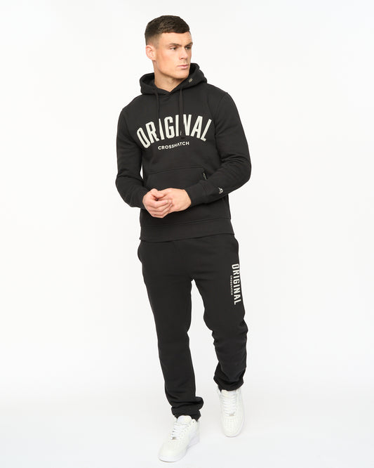 Kensby Hoodie & Jogger Black