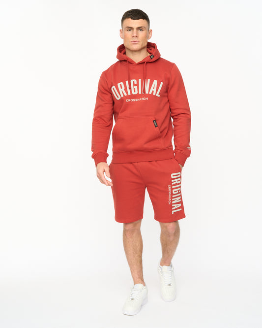 Kensby Hoodie & Jog Short Red