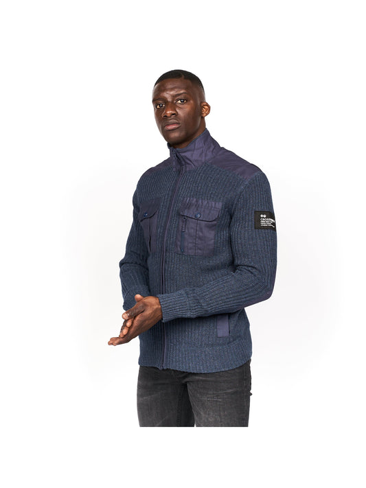 Palax Knit Navy Marl