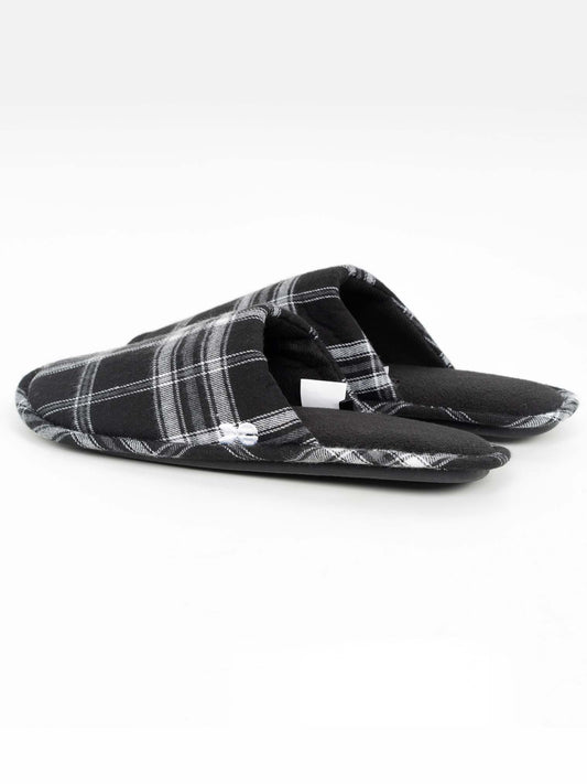 Twostep Slippers Black Check