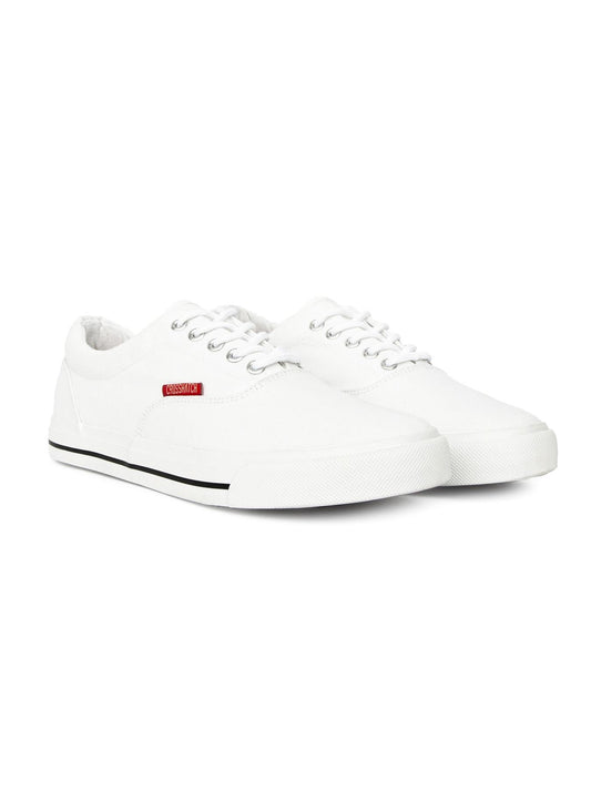Skywalk Canvas Pumps White