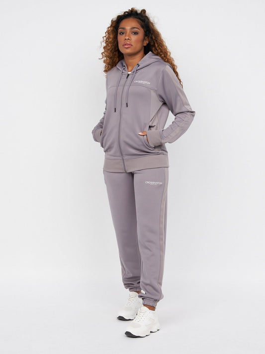 Ladies Genova Zip Thru Tracktop Quicksilver