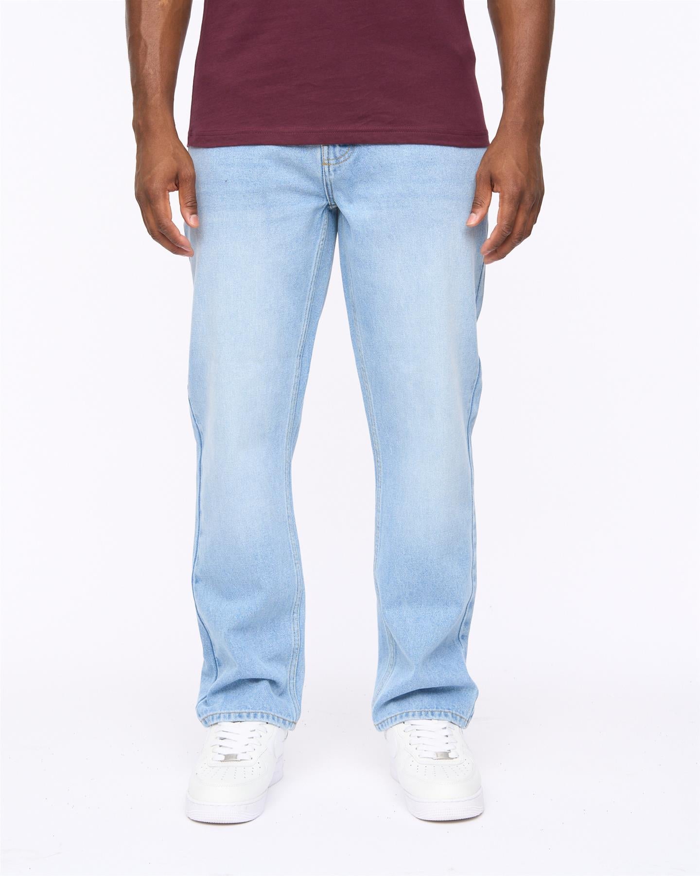 Tillman Baggy Jeans Light Wash – Crosshatch