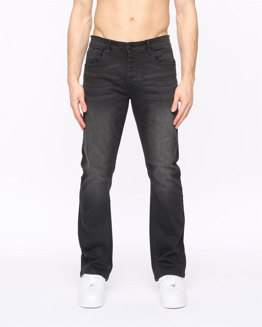 Winsbury Bootcut Jeans Black Wash