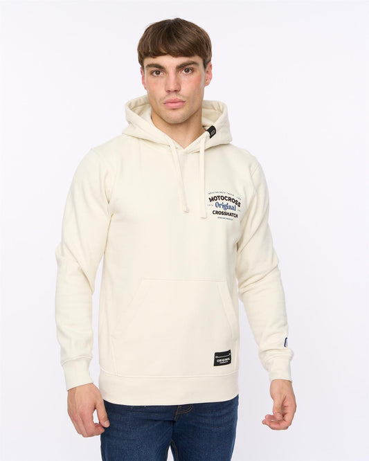 Motocross Hoodie Light Stone
