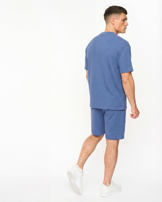 Hartlay T-Shirt & Shorts Set Blue
