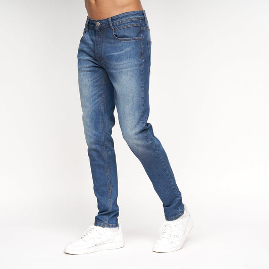 Sheldons Slim Fit Jeans Stone Wash