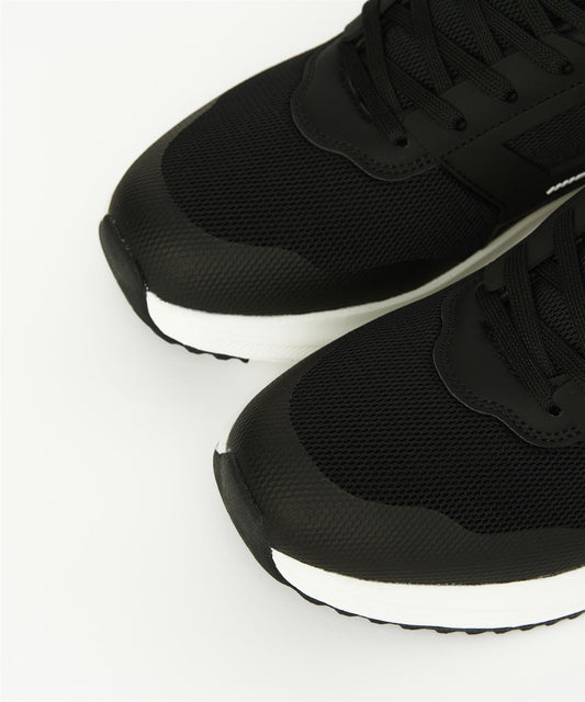 Holywell Knit Trainers Black/White