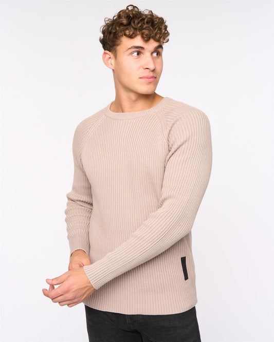 Kramtax Raglan Knit Taupe