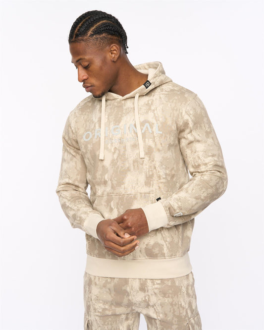 Bardon Camo Hoodie Light Stone
