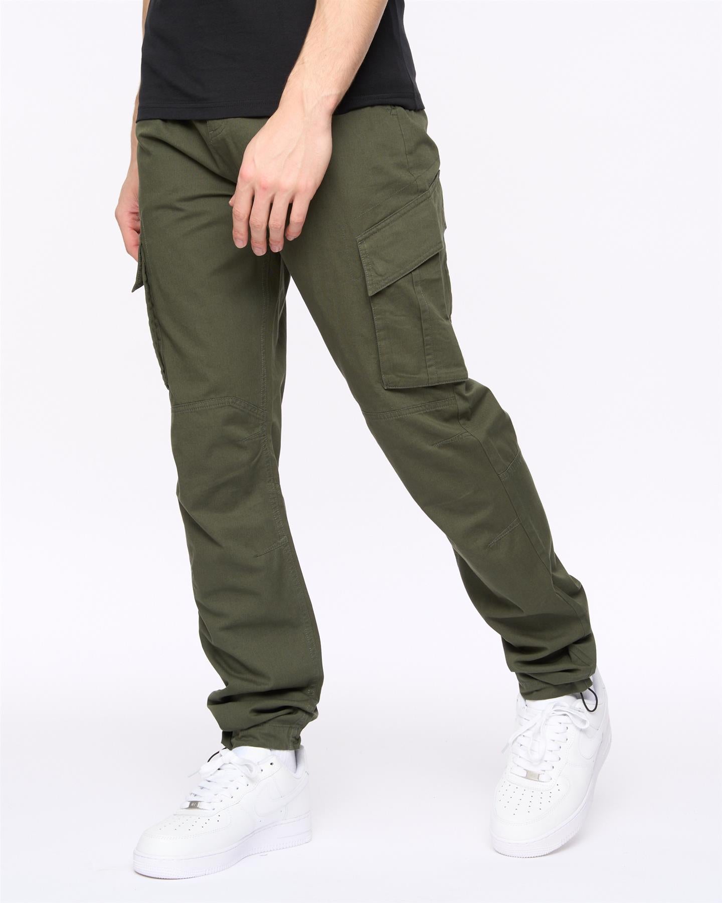 Sidemoore Cargo Pants Olive - Main Image