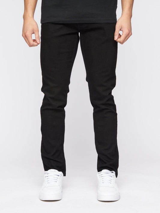 Buraca Slim Fit Denim Jeans Black