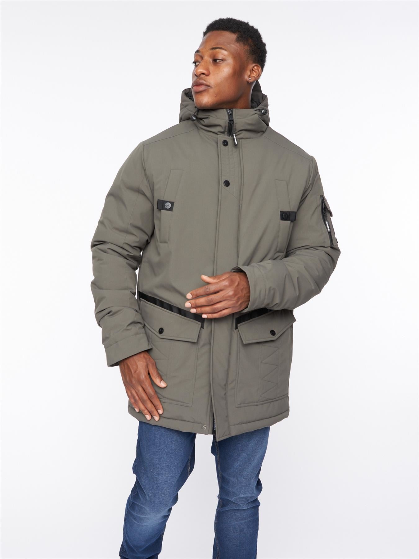 Legender Parka Olive – Crosshatch